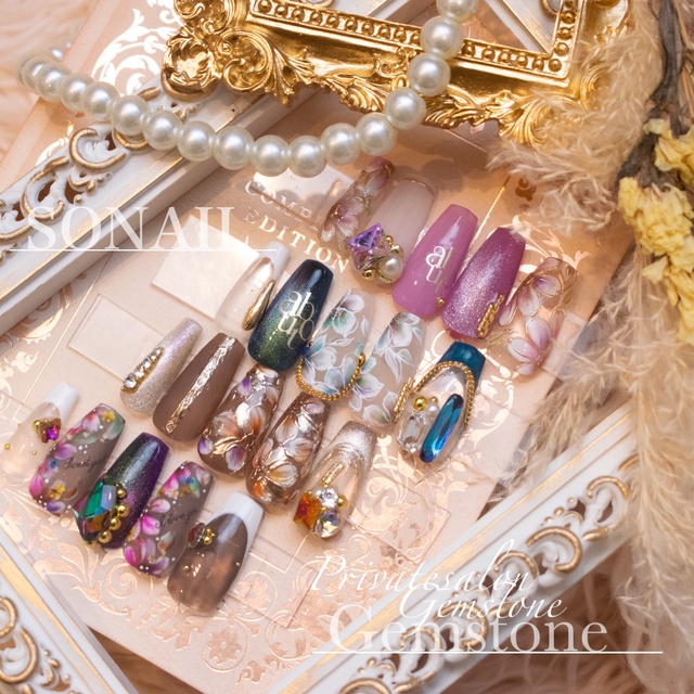 Gemstone広田店♡マツエク同時ok/自爪ロング育成得意サロン/｜早岐の