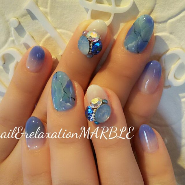 Nail Relaxationmarble ネイルアンドリラクゼーションマーブル 日岡のネイルサロン ネイルブック