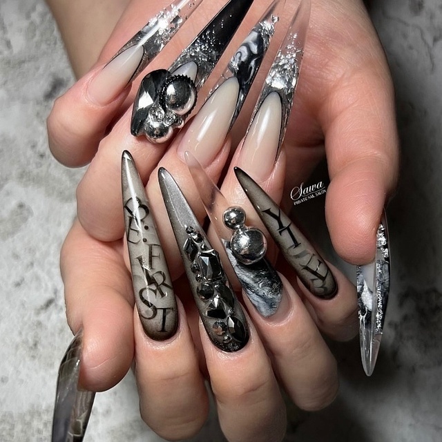 ネイル 1級 まとめ売り ネイル検定 ネイル1級 SPACE TIP フルチップ アートチップ 4