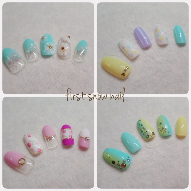 First Snow Nail 渋川のネイルサロン ネイルブック