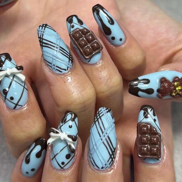 ★【ご希望の際2000円に変更】ネイル7点／MISSHA・レブロン・KOSE等 nail atelier MijU｜高崎のネイルサロン｜ネイルブック