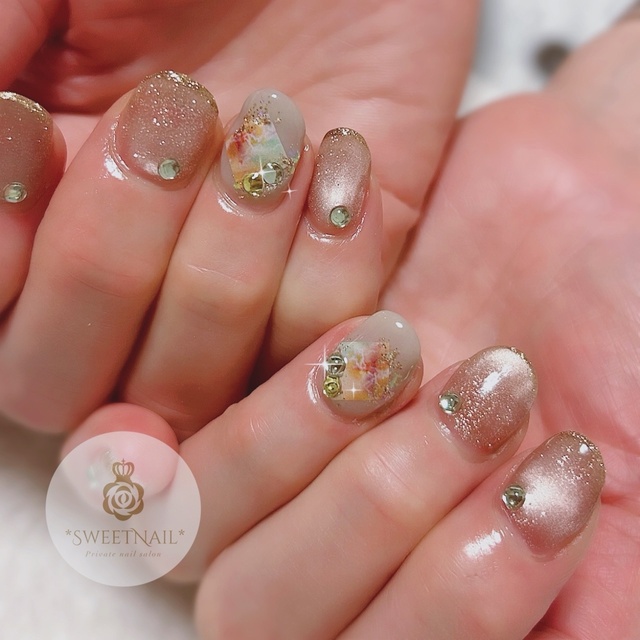 八尾市｜50代60代の上品ネイル Sweet Nail｜近鉄八尾のネイルサロン