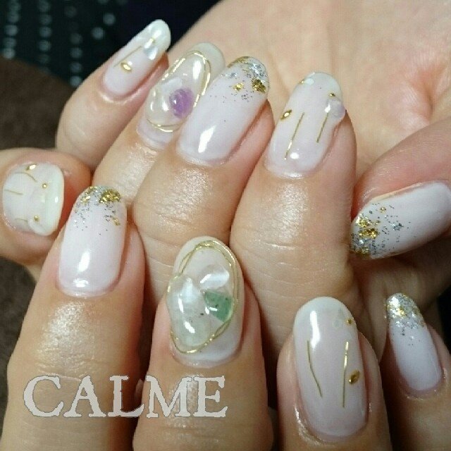 Calme チャルム 常陸多賀のネイルサロン ネイルブック