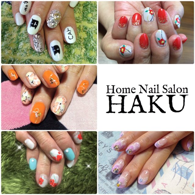 Home Nail Salon Haku ハク 古河のネイルサロン ネイルブック