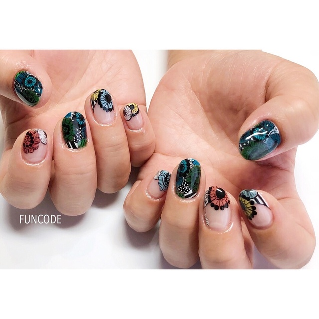 𝐧𝐚𝐢𝐥 𝐛𝐚𝐬𝐞 𝗙𝗨𝗡𝗖𝗢𝗗𝗘｜石山のネイルサロン｜ネイルブック