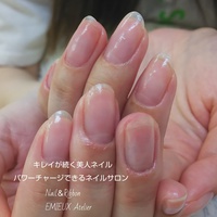 Nail Ribbon Emieux Atelier エミューアトリエ 高田のネイルサロン ネイルブック